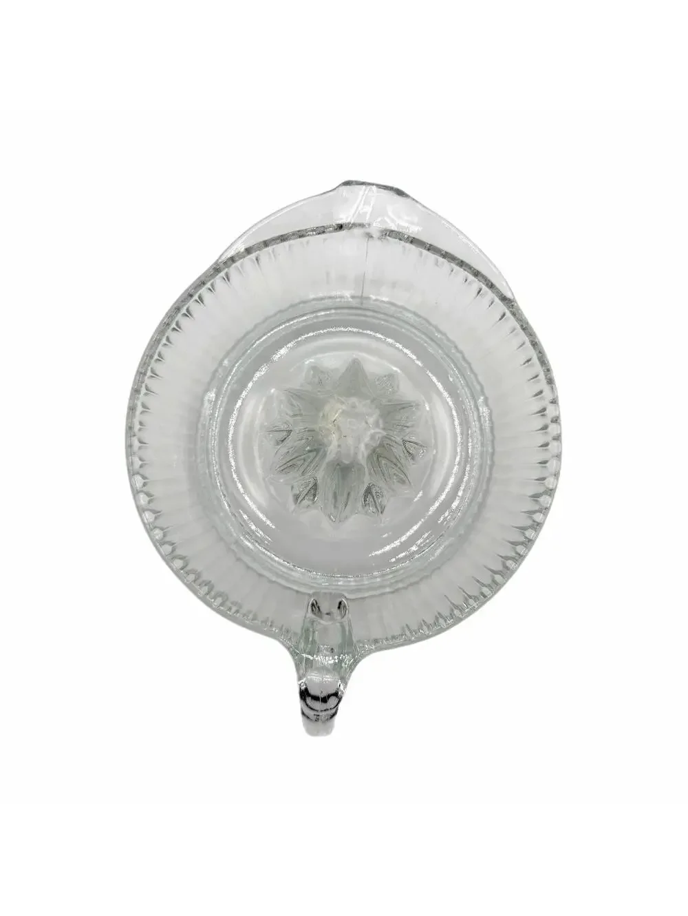 Vintage Anchor Hocking Clear Glass Citrus Juicer Reamer – Mid- Century